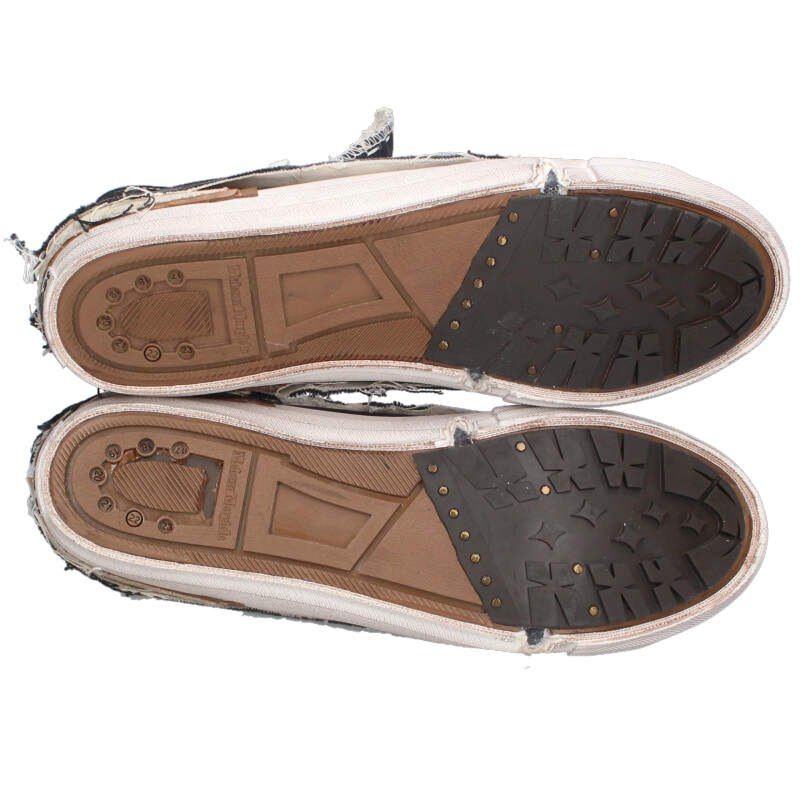 メゾンマルジェラ 25AW S97WS0082 ダメージ加工キャンバススニーカー  