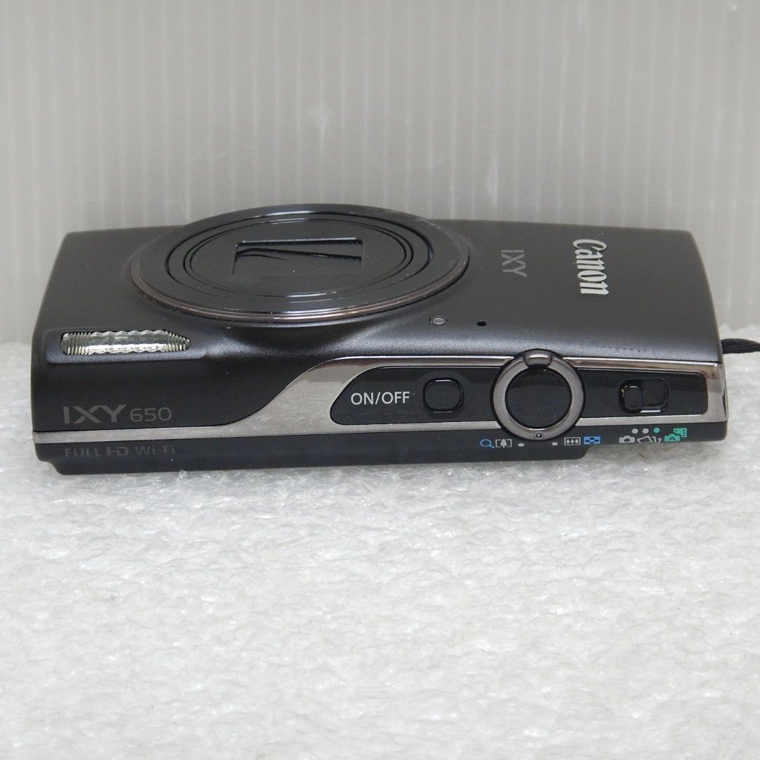 中古】CASIO IXY 650 PC2274 ブラック コンパクト デジタルカメラ 002