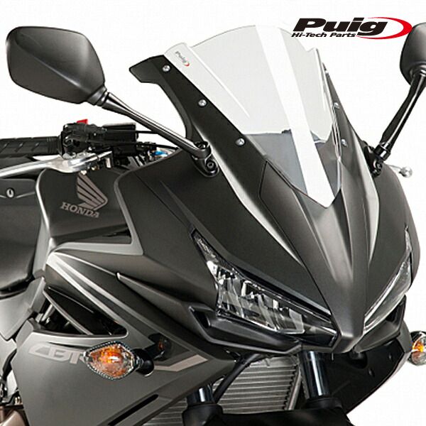 Puig 8903W RACING-SCREEN [CLEAR] HONDA CBR500R (16-18) CBR400R (16