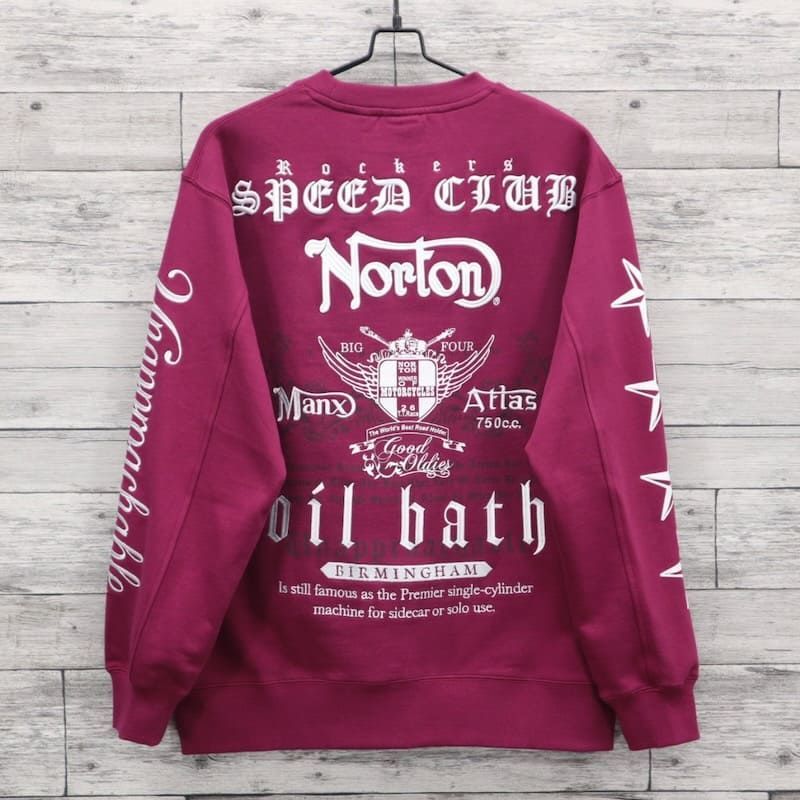 新品 メンズ Norton ノートン 服 スウェット トレーナー トップス 裏毛
