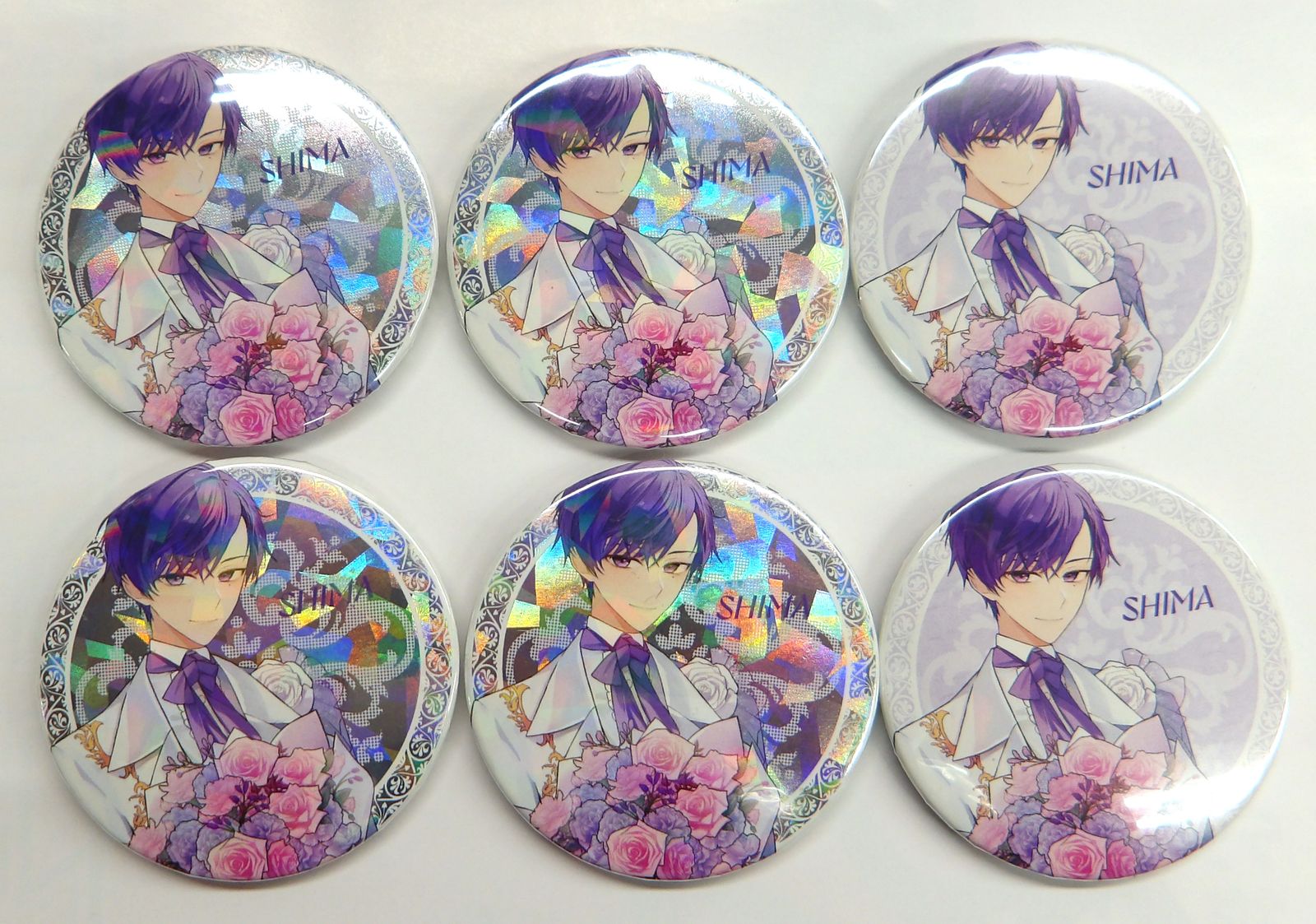 中古】志麻 缶バッジ 浦島坂田船 SUMMER TOUR 2024 Weddiing セット