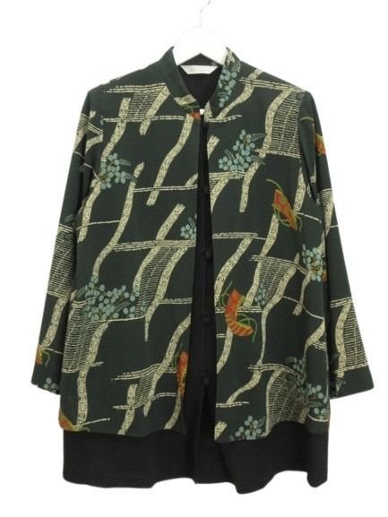 詩仙堂 HITOSHI TAMURA ちりめん リバーシブル ジャケット M～L 詩仙堂 HITOSHI TAMURA ちりめん リバーシブル ジャケット M～L 楽天