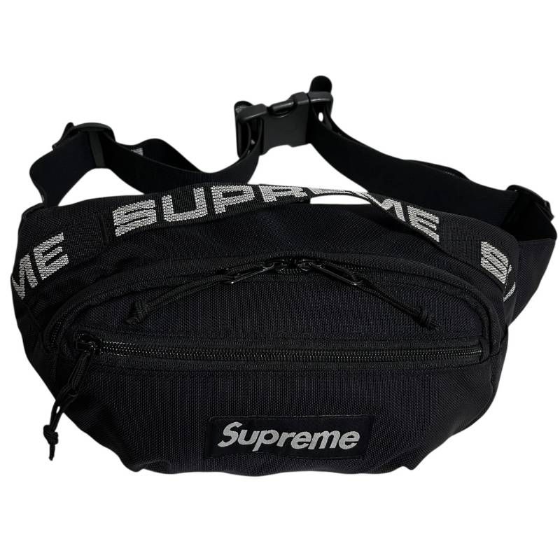 9601 Supreme シュプリーム 18SS Waist Bag ウエストバッグ Black