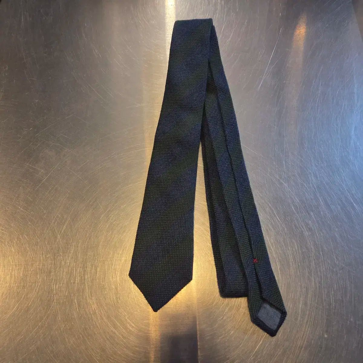 BRUNELLO CUCINELLI ブルネロクチネリ ウール ネクタイ 濃紺 BRUNELLO CUCINELLI ブルネロクチネリ ウール ネクタイ 濃紺