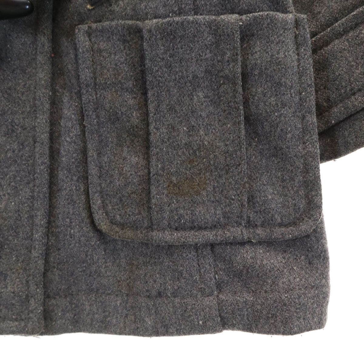 BURBERRY バーバリー ダッフルコート 18M グレー キッズ 古着 - メルカリ