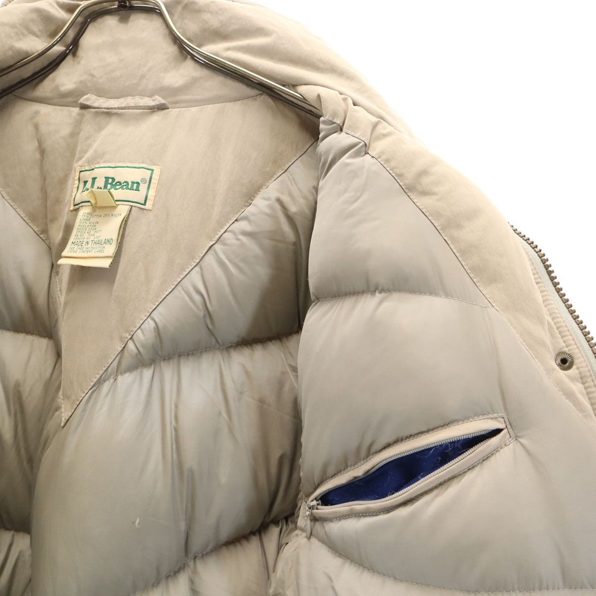 L.L.Bean エルエルビーン 90s オールド ダウンコート M ベージュ 