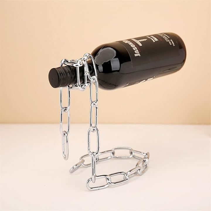 Queen-b ワインラック 鎖 チェーン おもしろ ホルダー スタンド