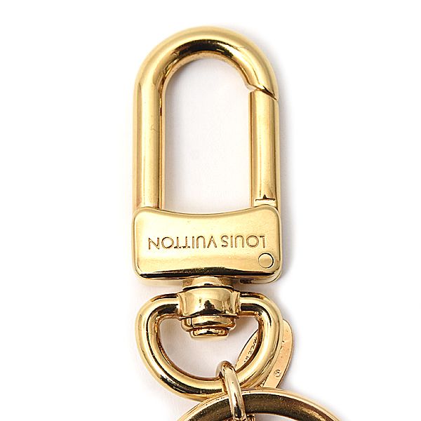 ルイヴィトン LVファセット ポルトクレ バッグチャーム キーホルダー　ゴールド 楽天市場】【新品】ルイヴィトン LOUIS VUITTON キーホルダー ポルト
