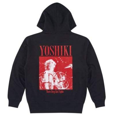 X JAPAN 2018 Live ～紅に染まった夜～ YOSHIKI パーカー X JAPAN -2018 紅に染まった夜 MAKUHARI MESSE 3DAYS- 公式グッズ