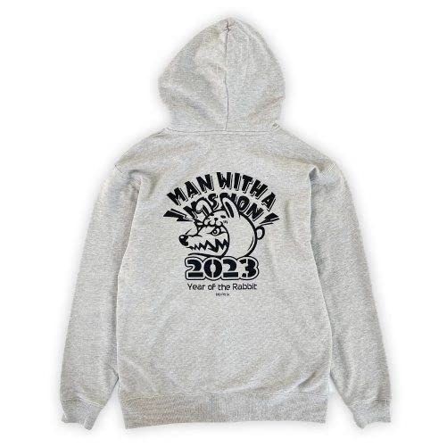 MAN WITH A MISSION(マンウィズアミッション） 2023 干支ロゴパーカー