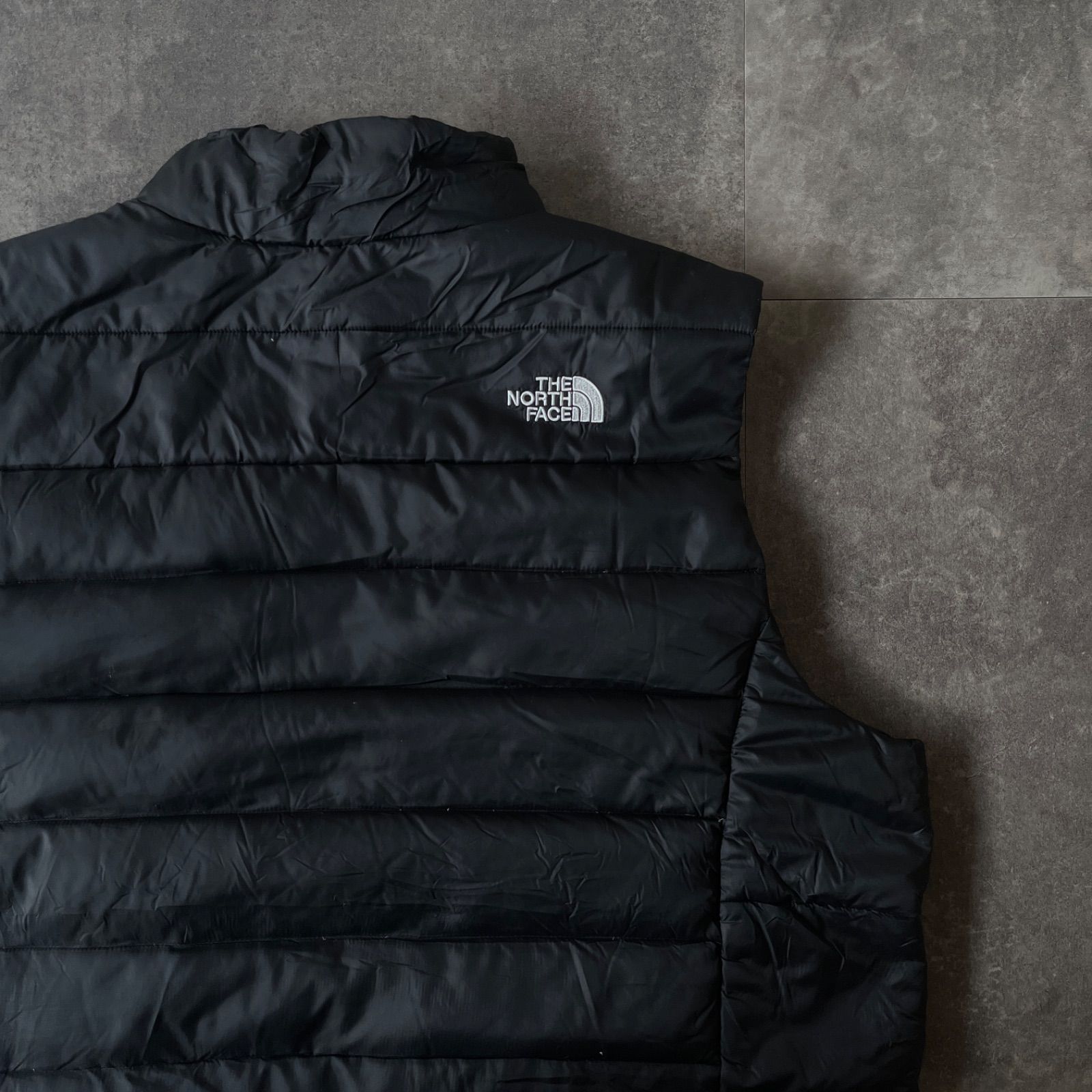 ショップ THE NORTH FACE ダウンベスト ブラック A622 刺繍タグ ノース
