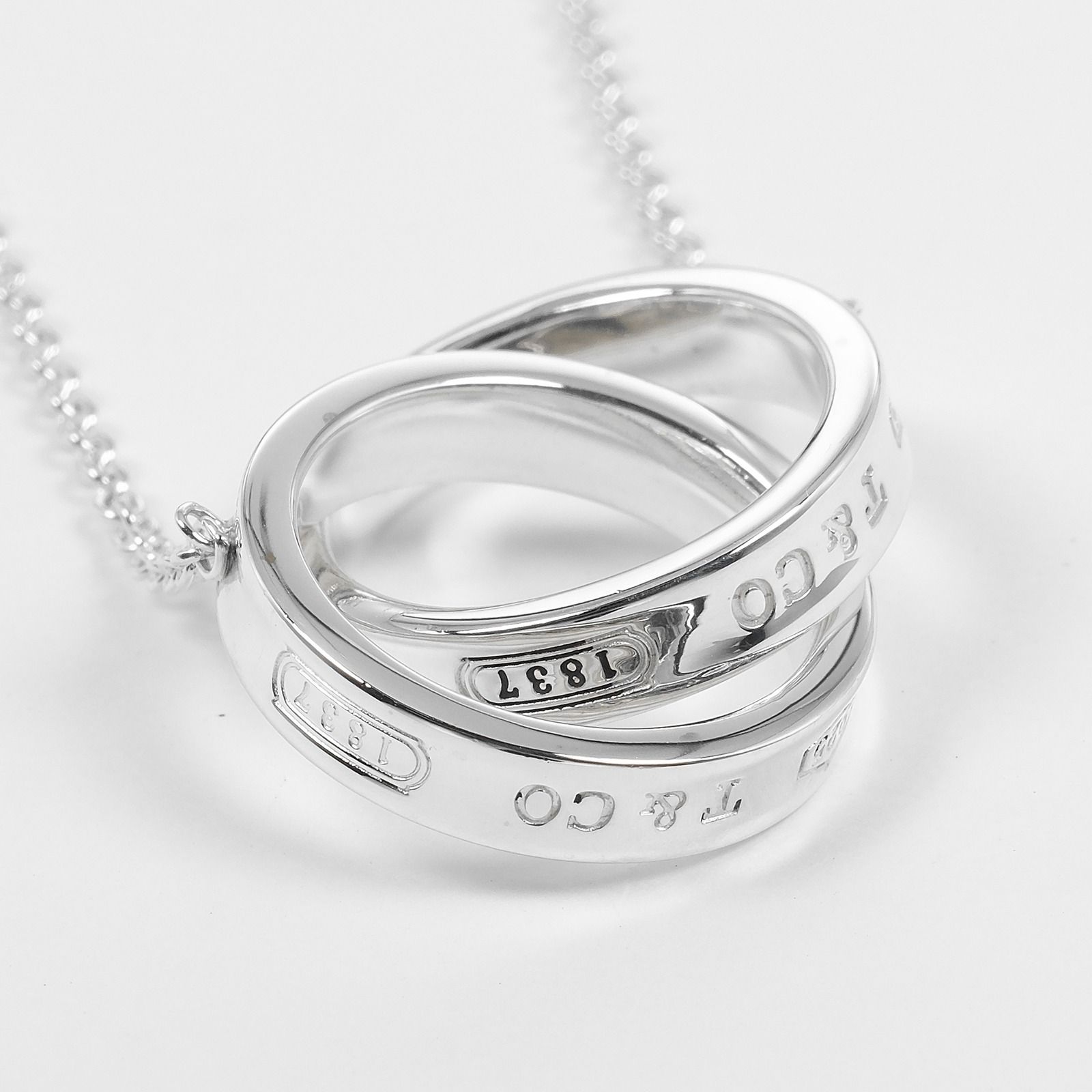 TIFFANY&Co.】ティファニー 1837インターロッキング サークル シルバー