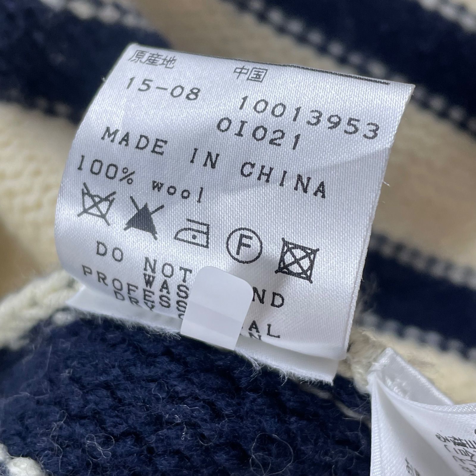 PEARLY GATES Wool Sweater Full-Zip パーリーゲイツ フルジップ