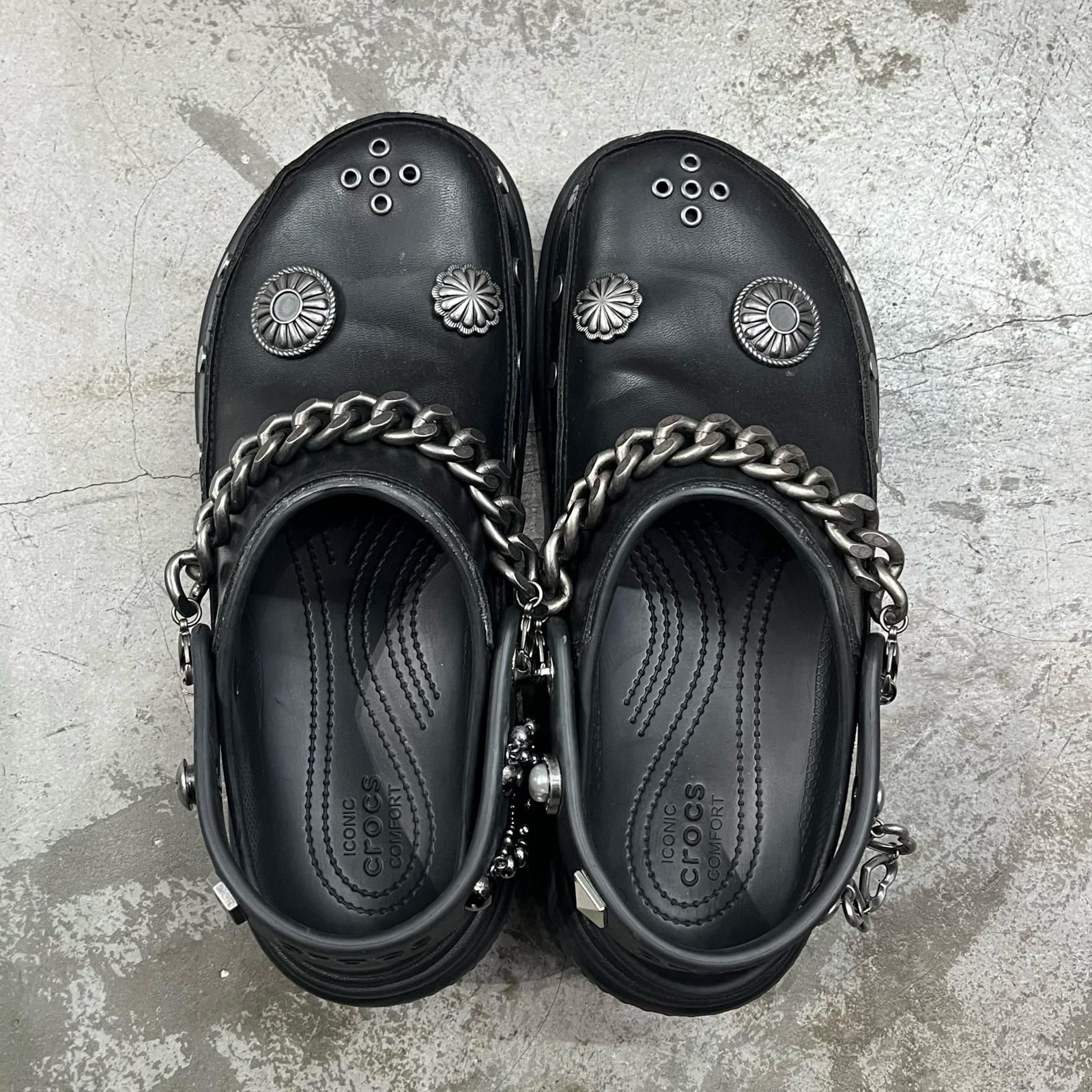 crocs Stomp Embellished Clog / クロックス crocs Stomp Embellished Clog Black （クロックス ストンプ エンベ