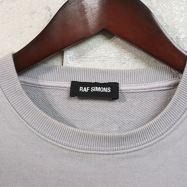限定商品 Raf simons ラフシモンズ ポートレート スウェット シャツ RAF SIMONS（ラフシモンズ）スウェット 黒 サイズ:M メンズ