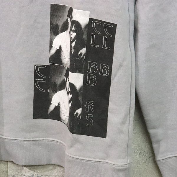 広尾店】 美品 ラフシモンズ RAF SIMONS フォトプリント スウェット