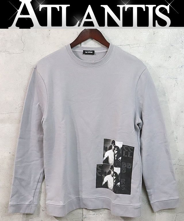 広尾店】 美品 ラフシモンズ RAF SIMONS フォトプリント スウェット