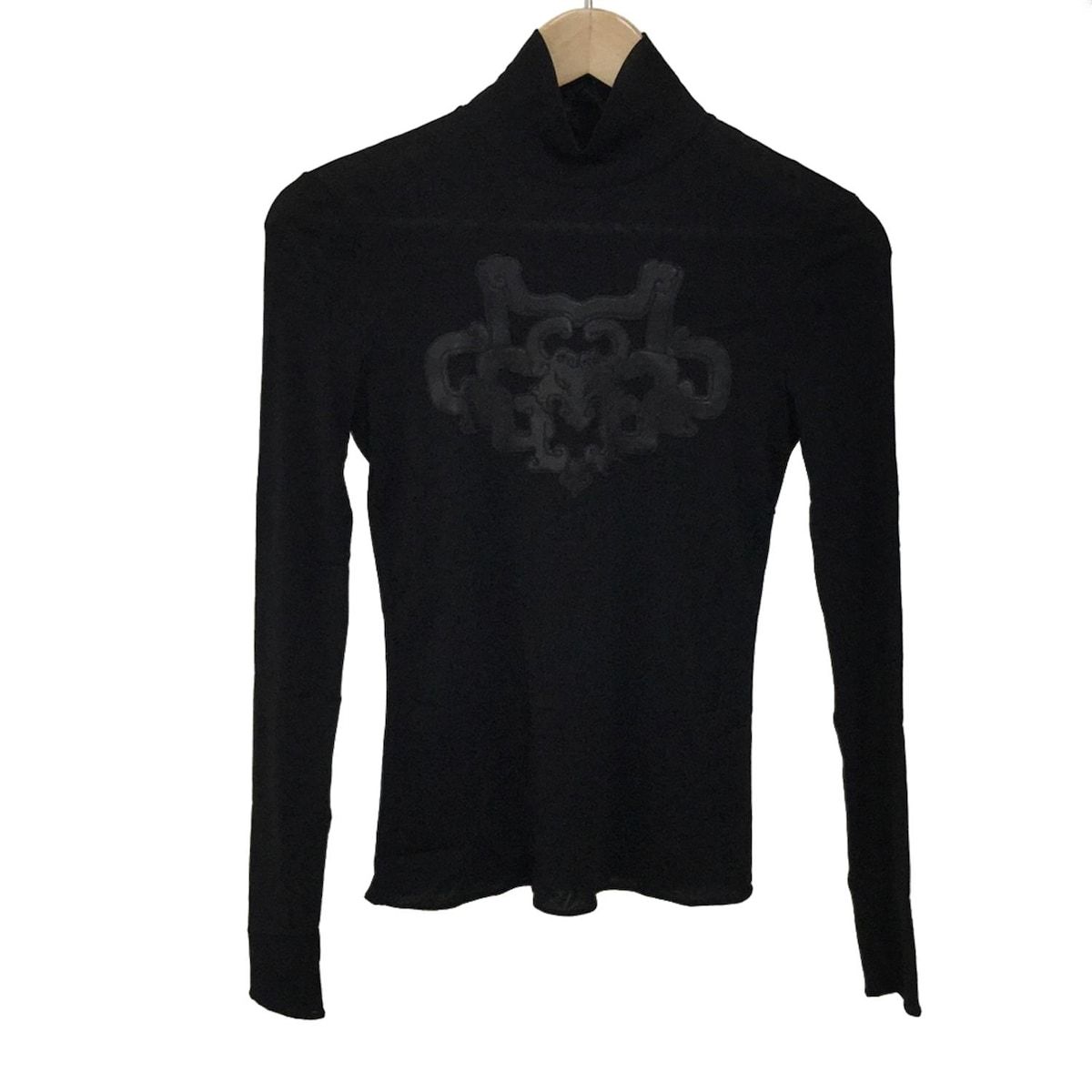 極美品 ヴィヴィアンタム 漢字 曼陀羅 カットソー パワーネット ハイネック 極美品 ヴィヴィアンタム 漢字 曼陀羅 カットソー パワーネット ハイネック