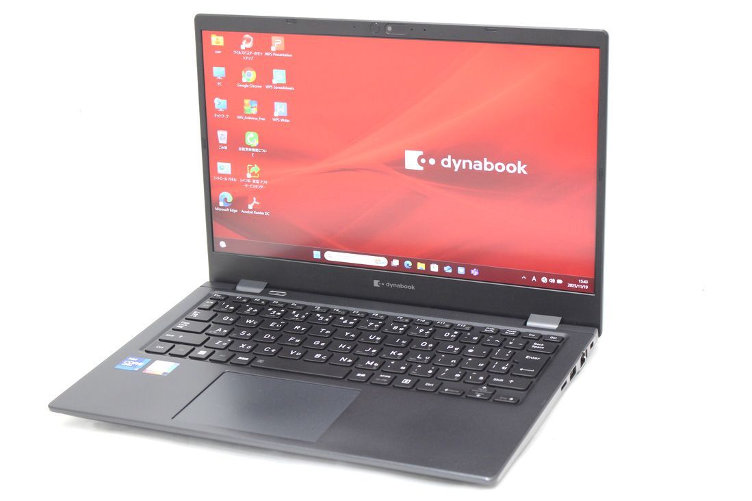 中古美品 フルHD 13.3インチ dynabook G83/HU / Windows11 第11世代