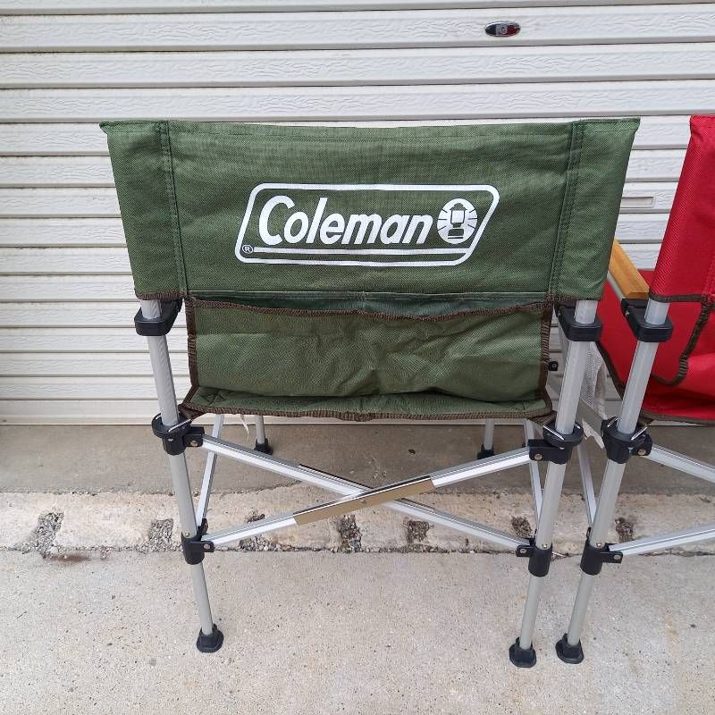 コールマン　ツーウェイキャプテンチェア　グリーン　2脚セット Coleman ツーウェイキャプテンチェア グリーン 2セット/コールマン 超
