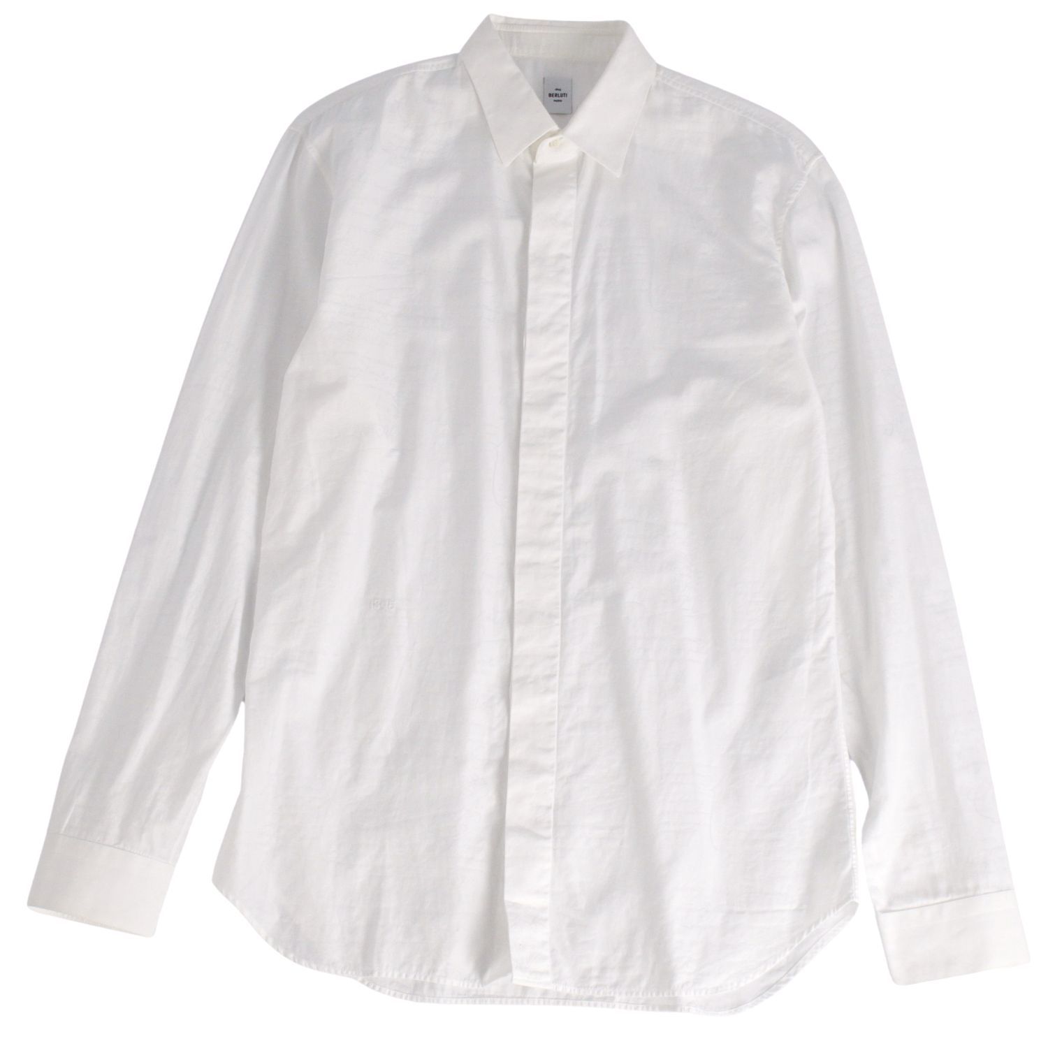 美品 ベルルッティ Berluti シャツ ロングスリーブ 長袖 カリグラフィ
