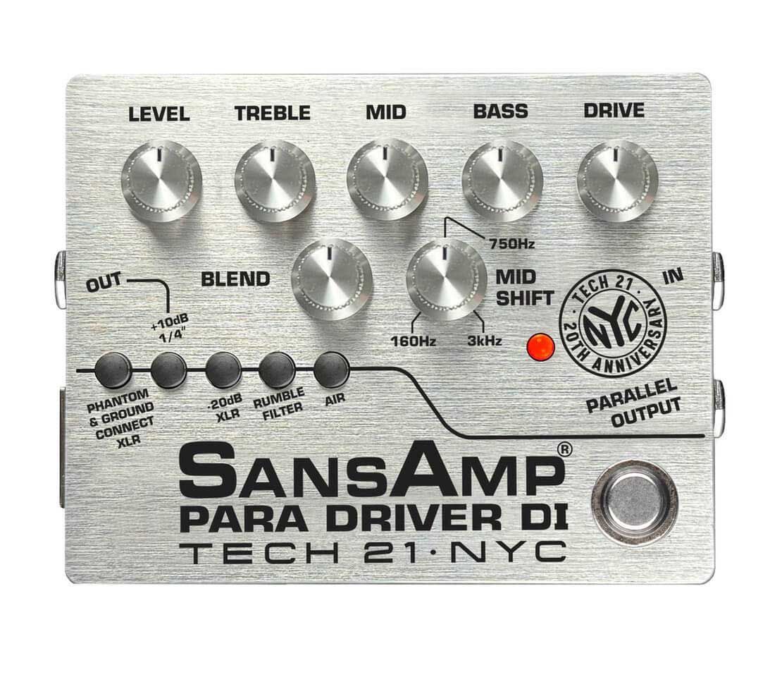 新品 Tech21 SansAmp 20th Anniversary Limited Edition PARA DRIVER