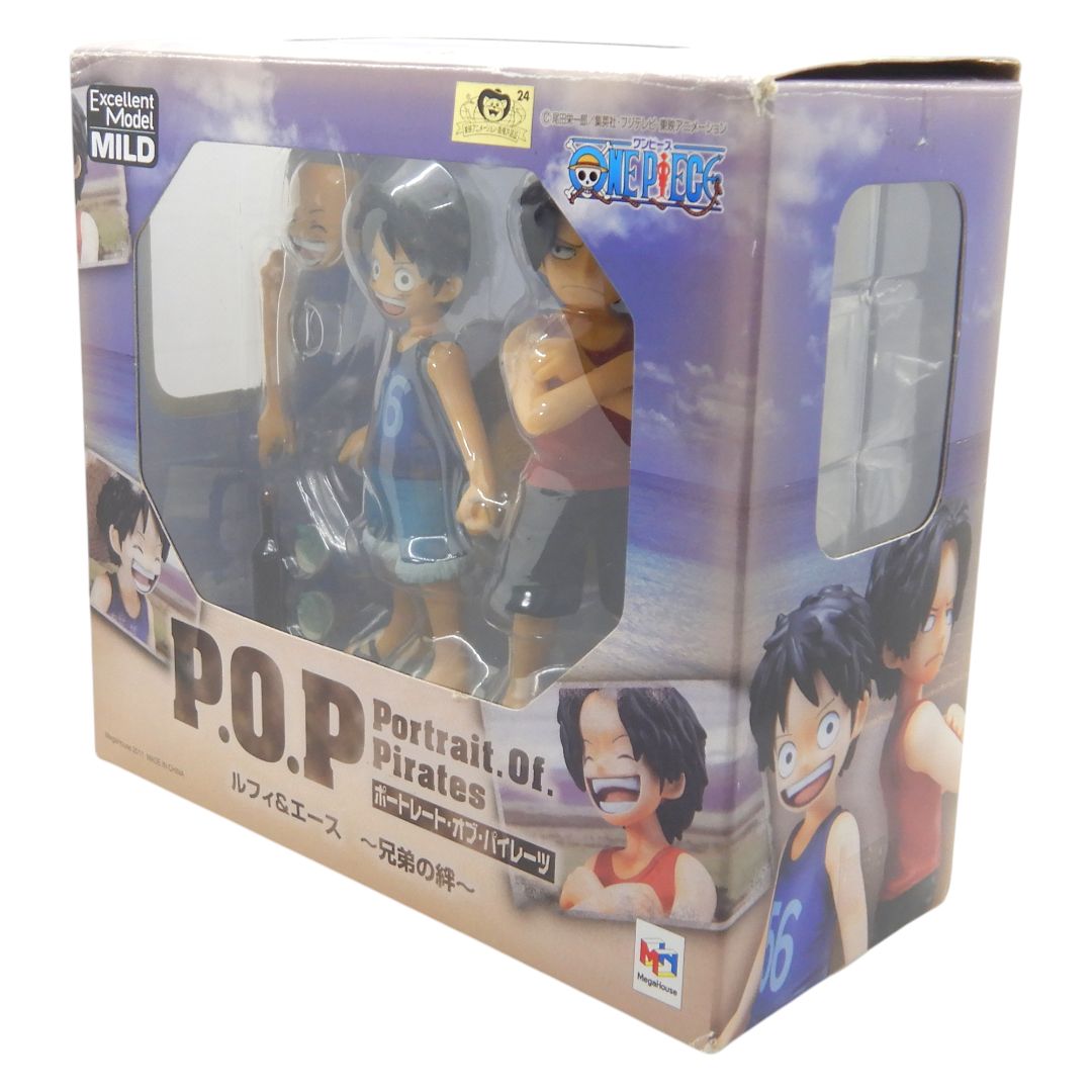 ワンピース CB-EX ルフィ＆エース P.O.P 未開封P.O.P フィギュア