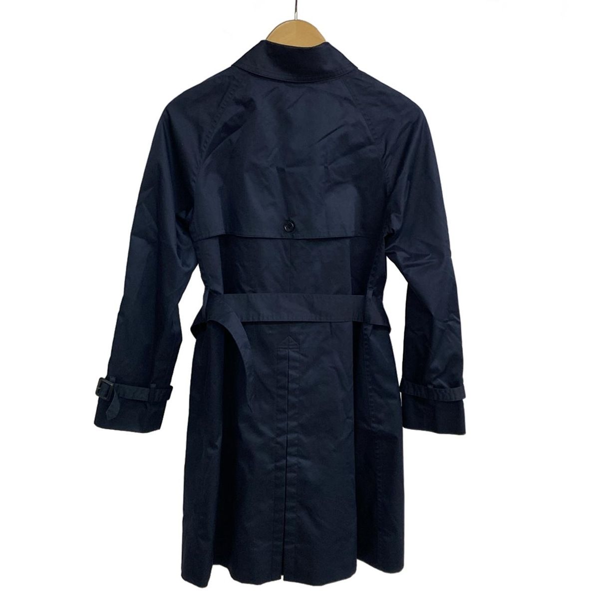 新品級 ユナイテッドアローズXL 紺 中綿 ライナー トレンチコート ベルト ユナイテッドアローズ グリーンレーベル トレンチコート サイズ38 M