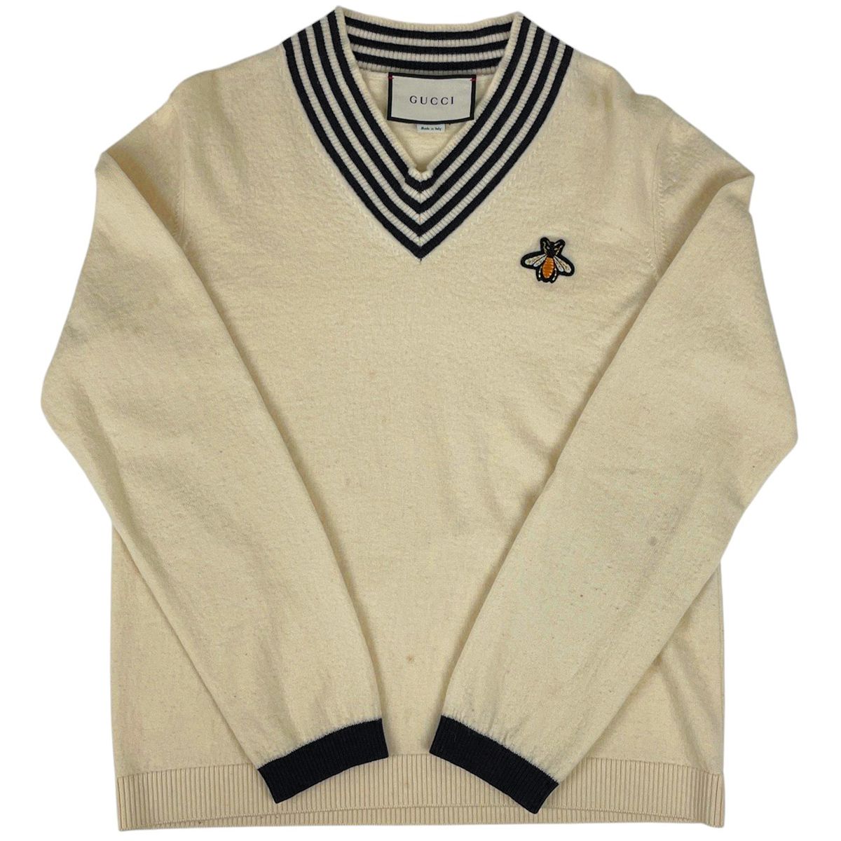 グッチ GUCCI アニマリエ Vネック セーター ニット ハチ BEE トップス