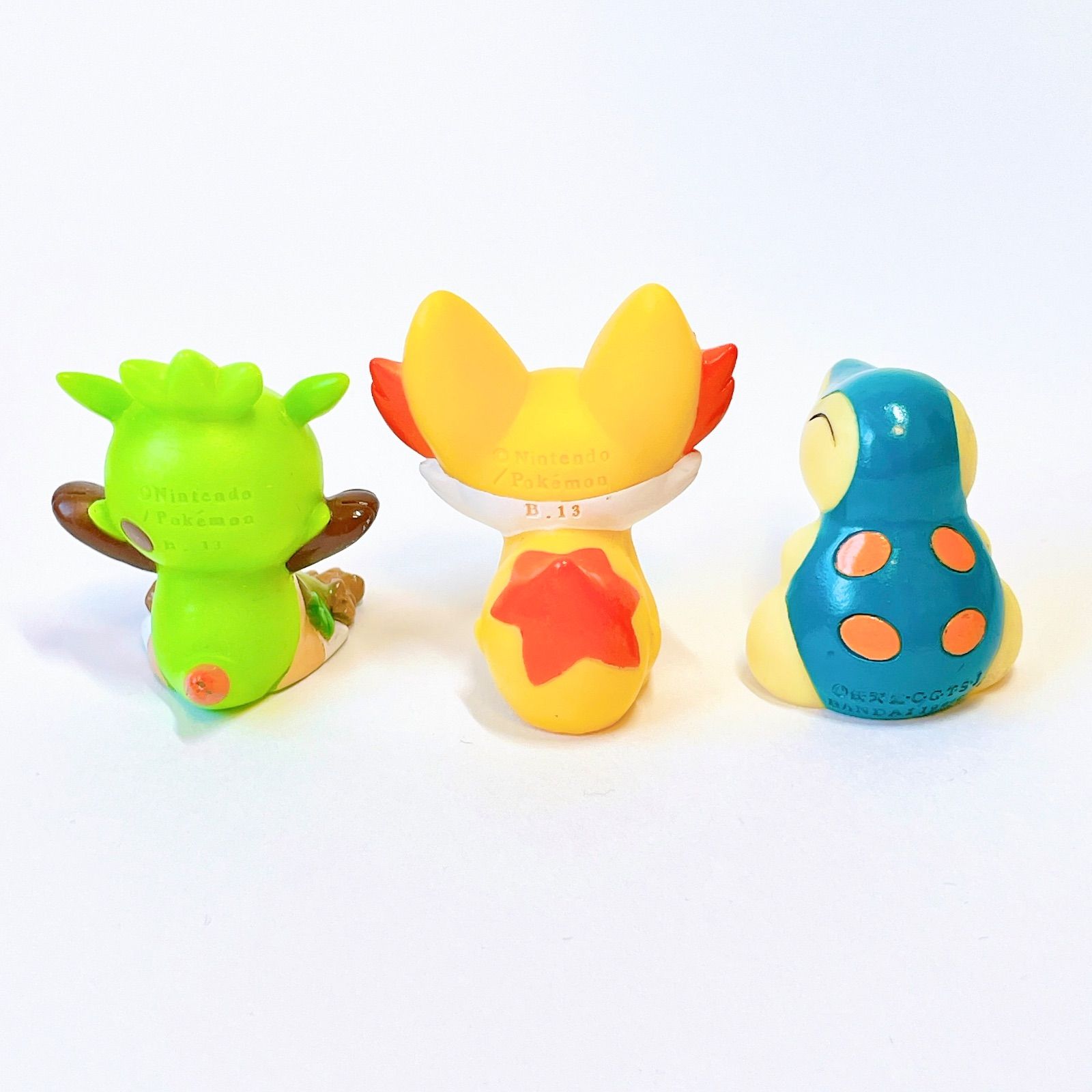 ポケモンフィギュア指人形 p30 ポケモンキッズ フィギュア 指人形 5体セット✨フォッコ