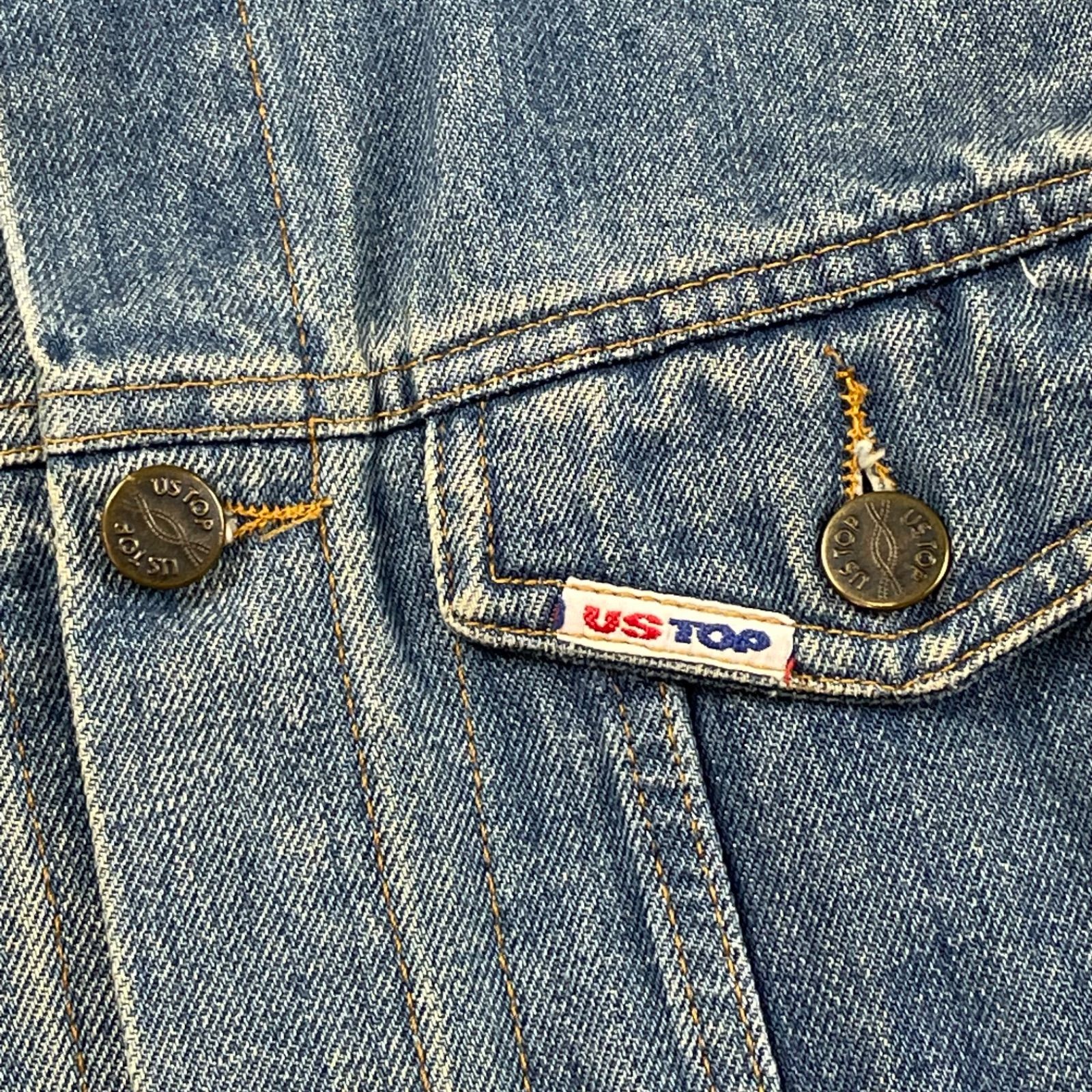 Vintage Van Heusen Denim Tracker Jacket USTOP ヴァンヒューゼン 