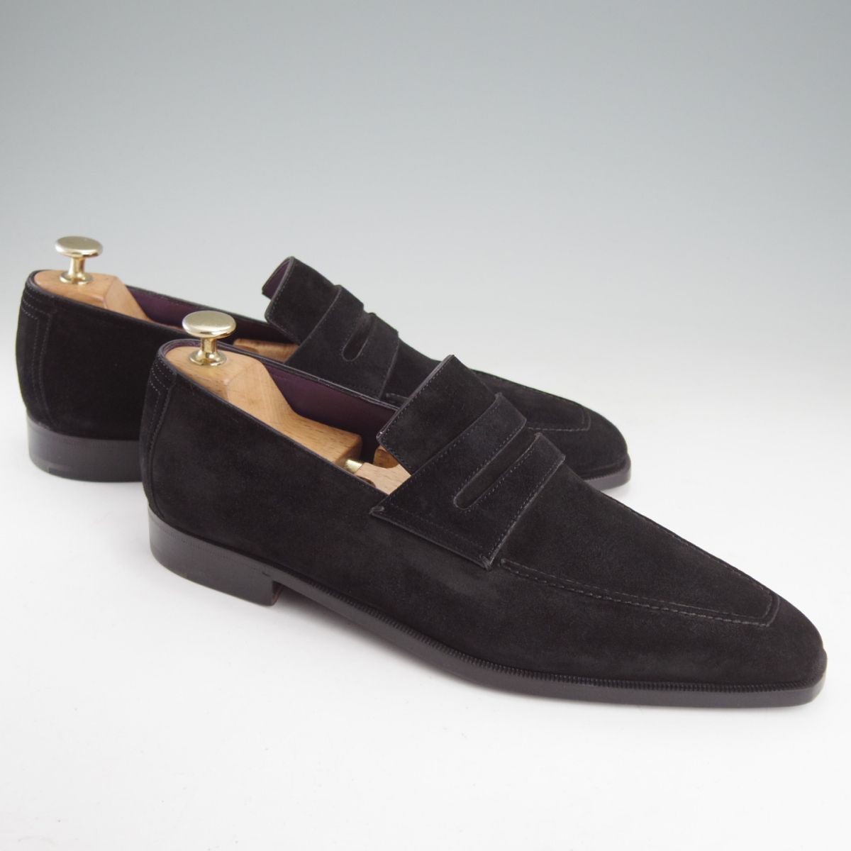 Berluti ベルルッティ スエード ローファー【美品】 未使用☆(仏)ベルルッティ SIZE 8【現行定価30万円以上☆ANDY/アンディ