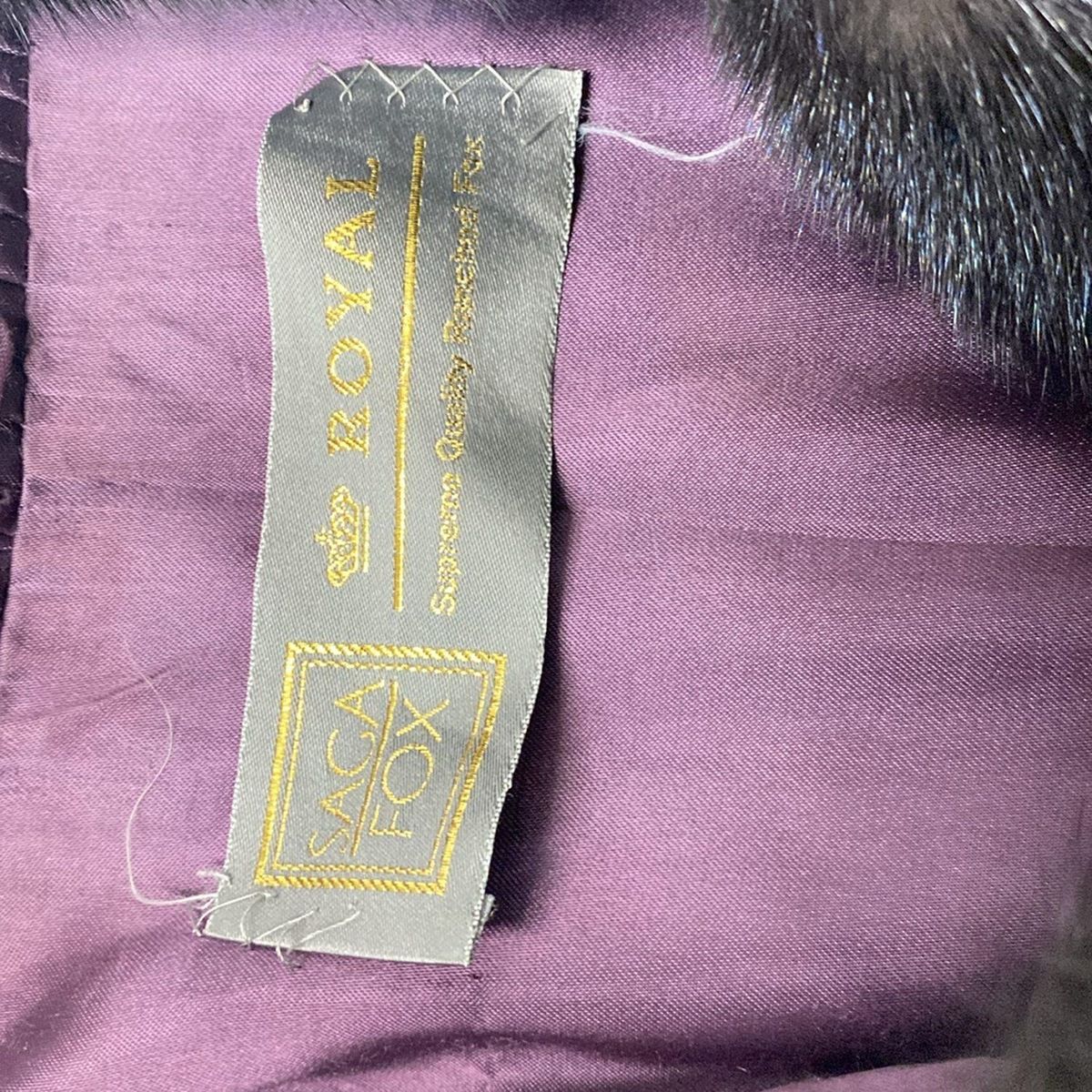 SAGA FOX(サガフォックス) コート サイズF レディース - パープル