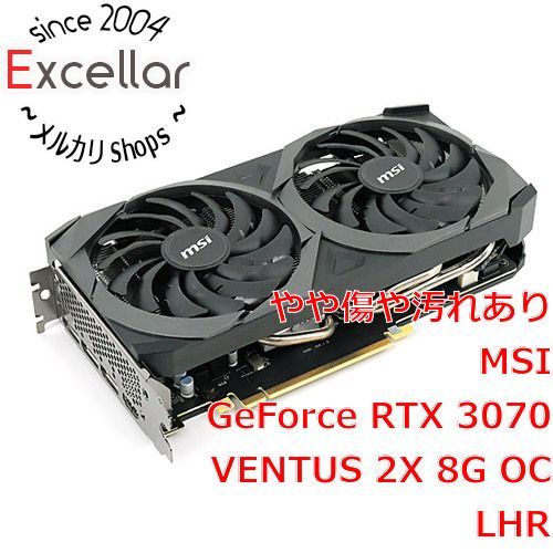bn:15] MSI製グラボ GeForce RTX 3070 VENTUS 2X 8G OC LHR PCIExp 8GB