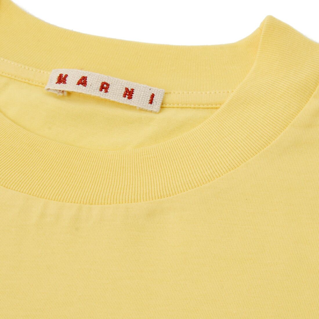 MARNI イエロー ロゴ Tシャツ 38 MARNI イエロー ロゴ Tシャツ 38