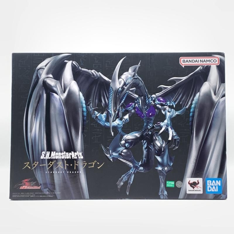 中古】バンダイ S.H.MonsterArts スターダスト・ドラゴン 遊☆戯☆王