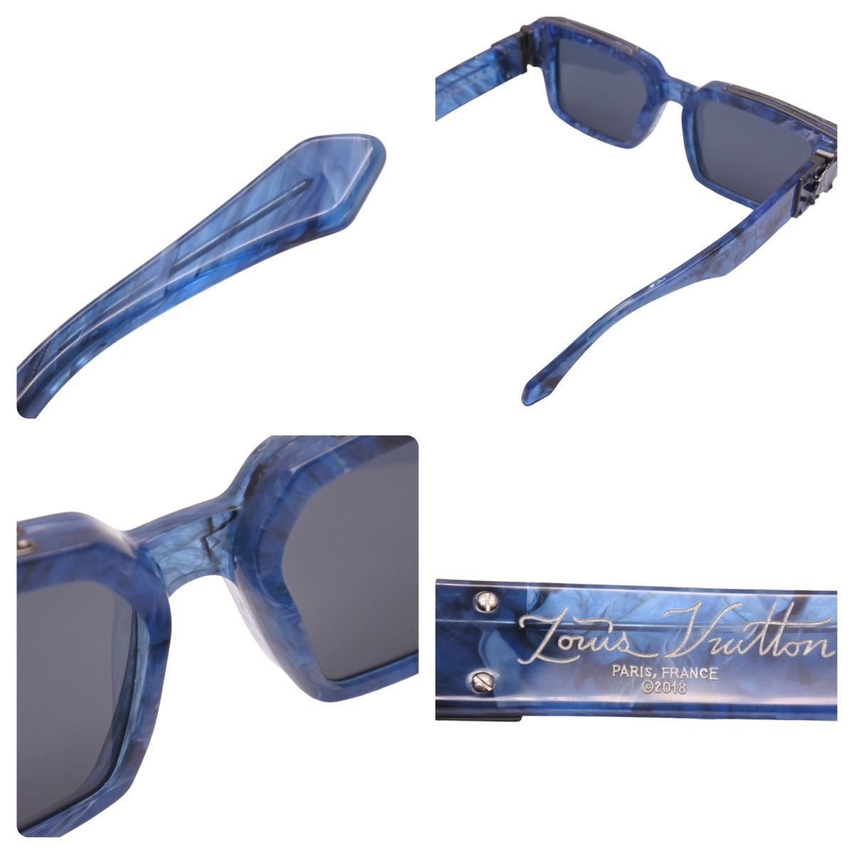 LOUIS VUITTON ルイヴィトン サングラス ミリオネア 1.1 58□17 Z1359E