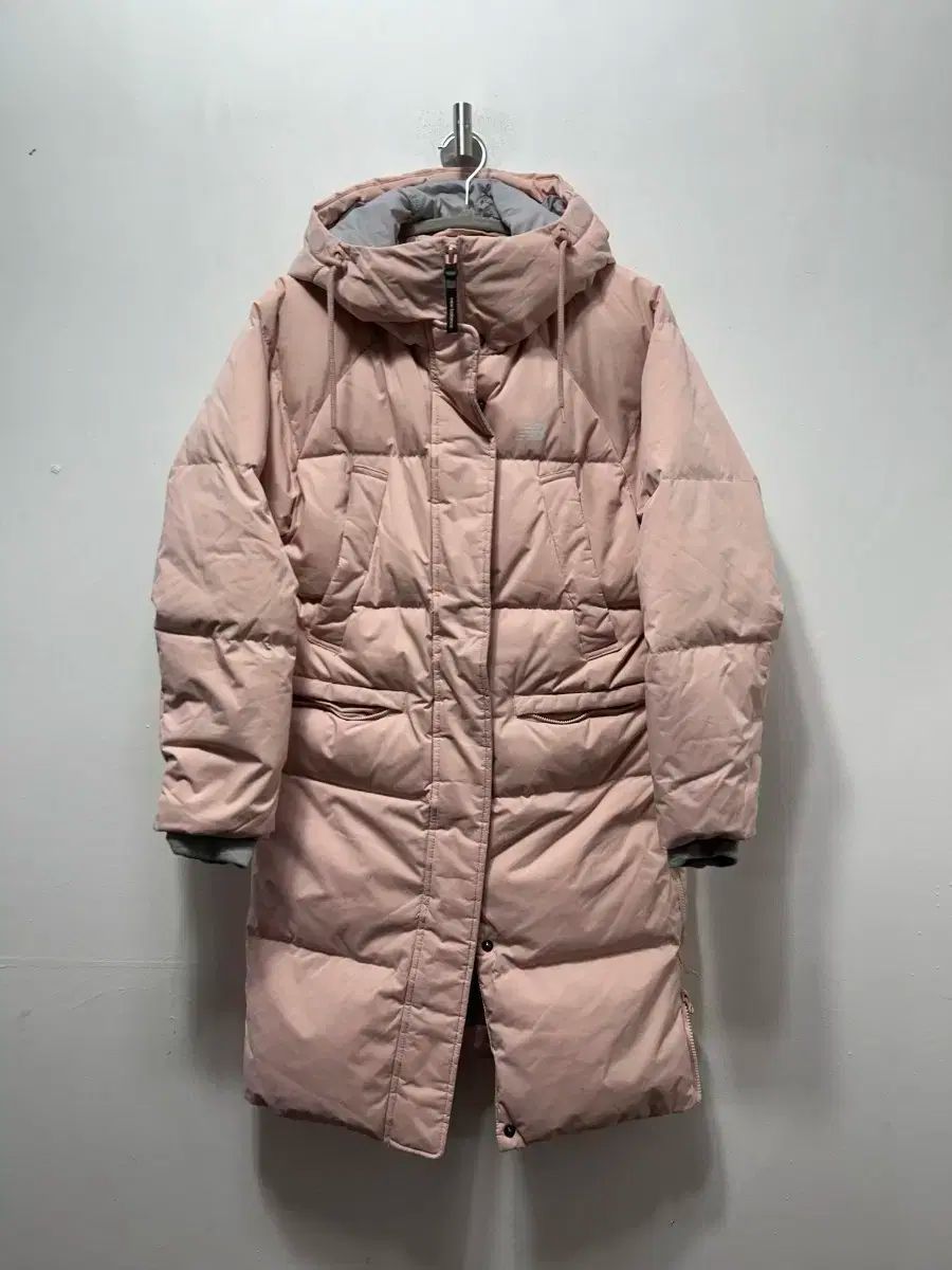 ニューバランス ショップ ピンク ロングダウンジャケット レディース