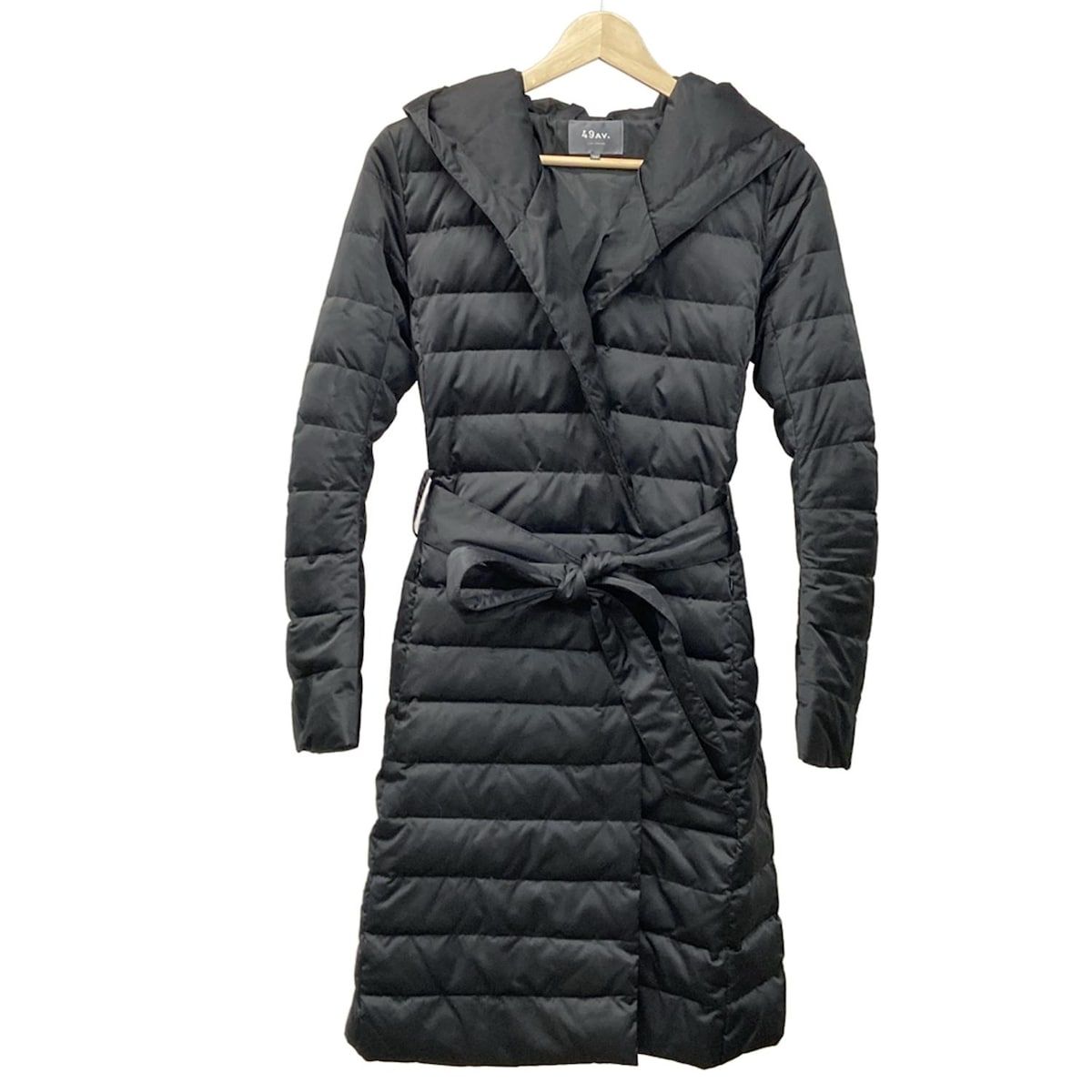 マオ⭐️49AV.junko shimada サイズ38 ダウンコート　黒 49av.Junko Shimada(49アベニュージュンコシマダ) ダウンコート サイズ