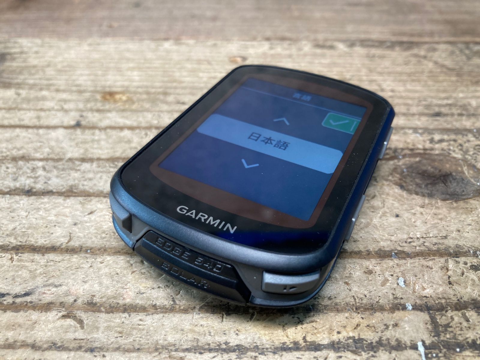 JM616 ガーミン GARMIN EDGE 540 SOLAR サイクルコンピューター