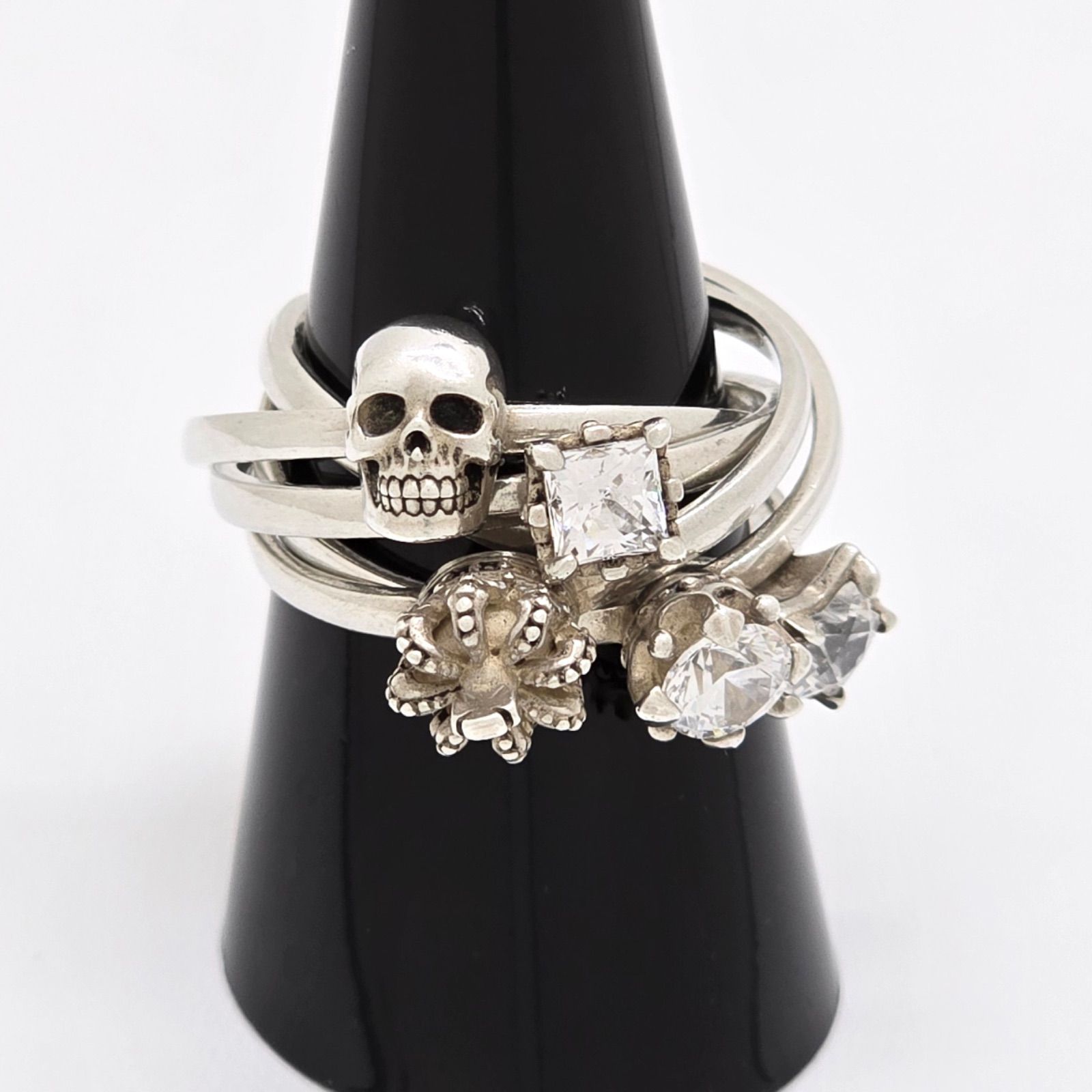 JUSTIN DAVIS ジャスティン デイビス ティンクルベリー 5連 リング 約