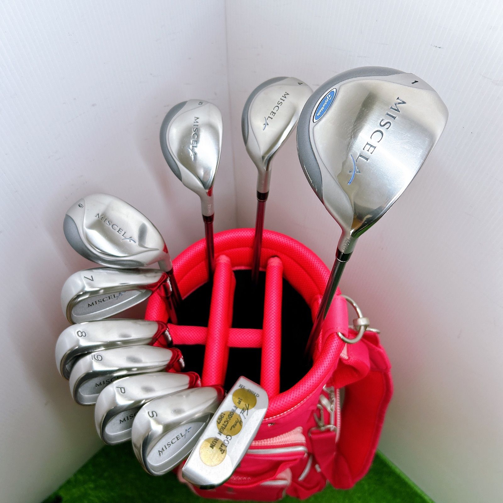 テーラーメイド MISCELA ユーティリティ4番5番の2本セット！ 一流】テーラーメイド ミシェラ レディースクラブセット 10本 L 初心者