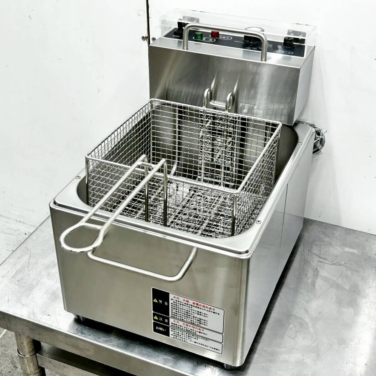 未使用品☆テンポス 卓上電気フライヤー TBEF-7 W270×D380×H330 7L