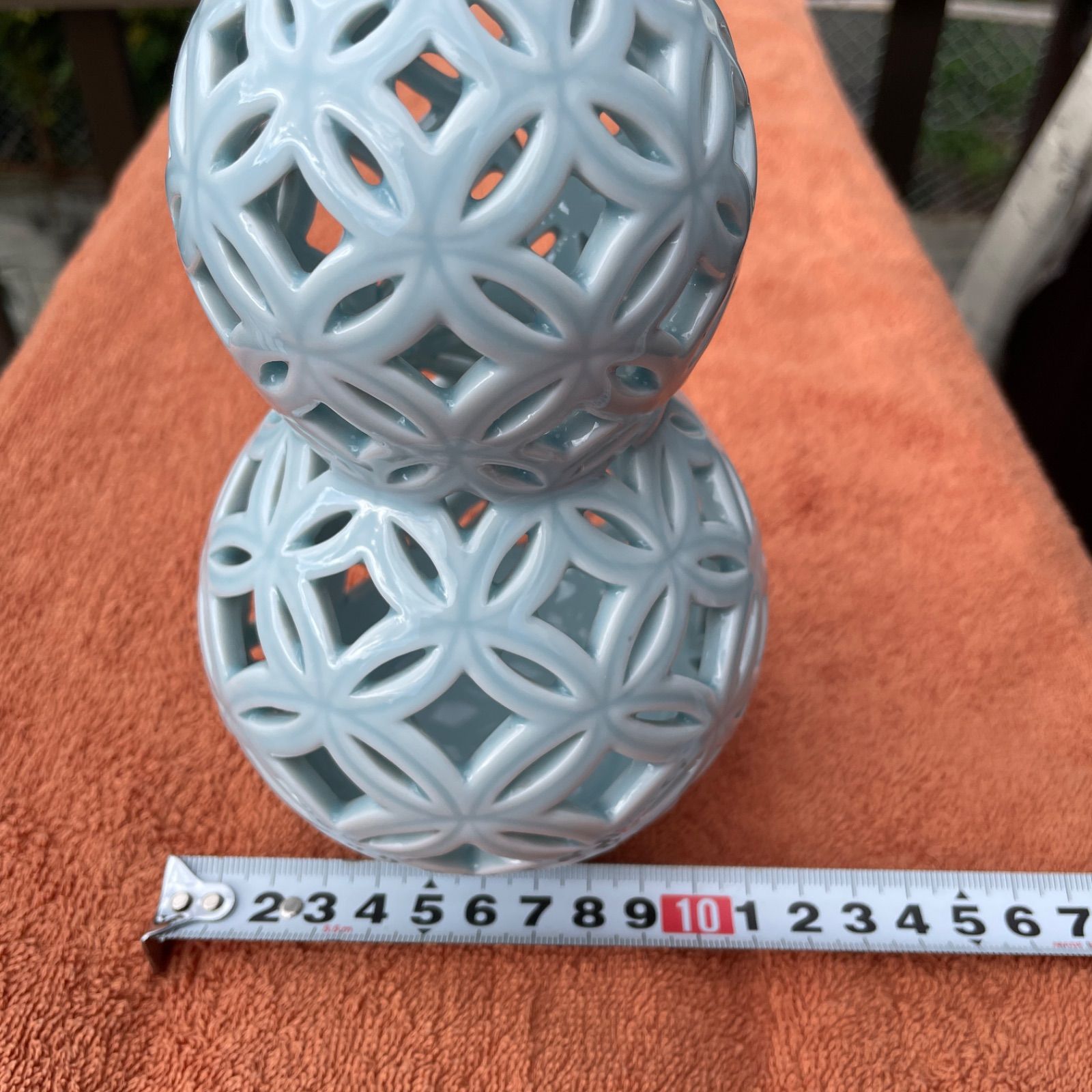 茶道具 平戸焼 白磁 青海波 末広水指 横石嘉助 新品未使用 茶道具 平戸焼 白磁 青海波 末広水指 横石嘉助 新品未使用 茶道具 平戸