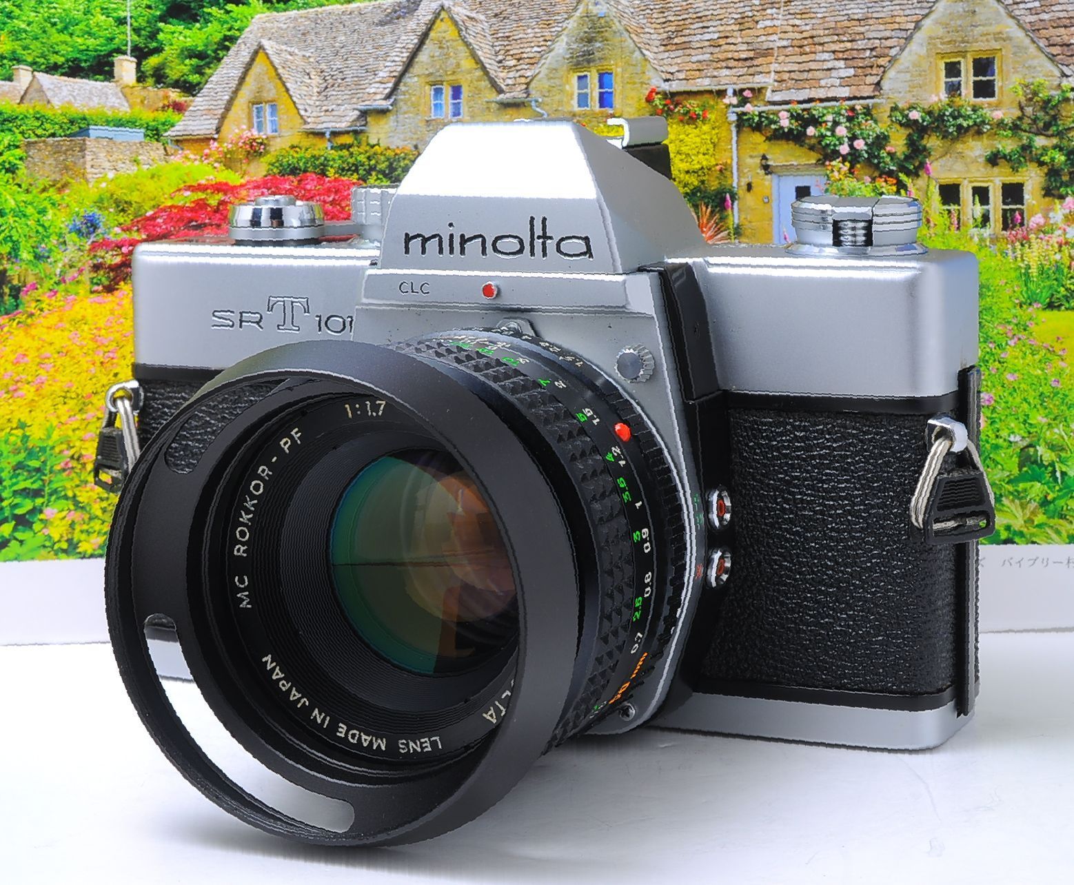 Minolta SRT101 ボディ + MC ROKKOR-PF 50mm F1.7 セット 動作品 光学