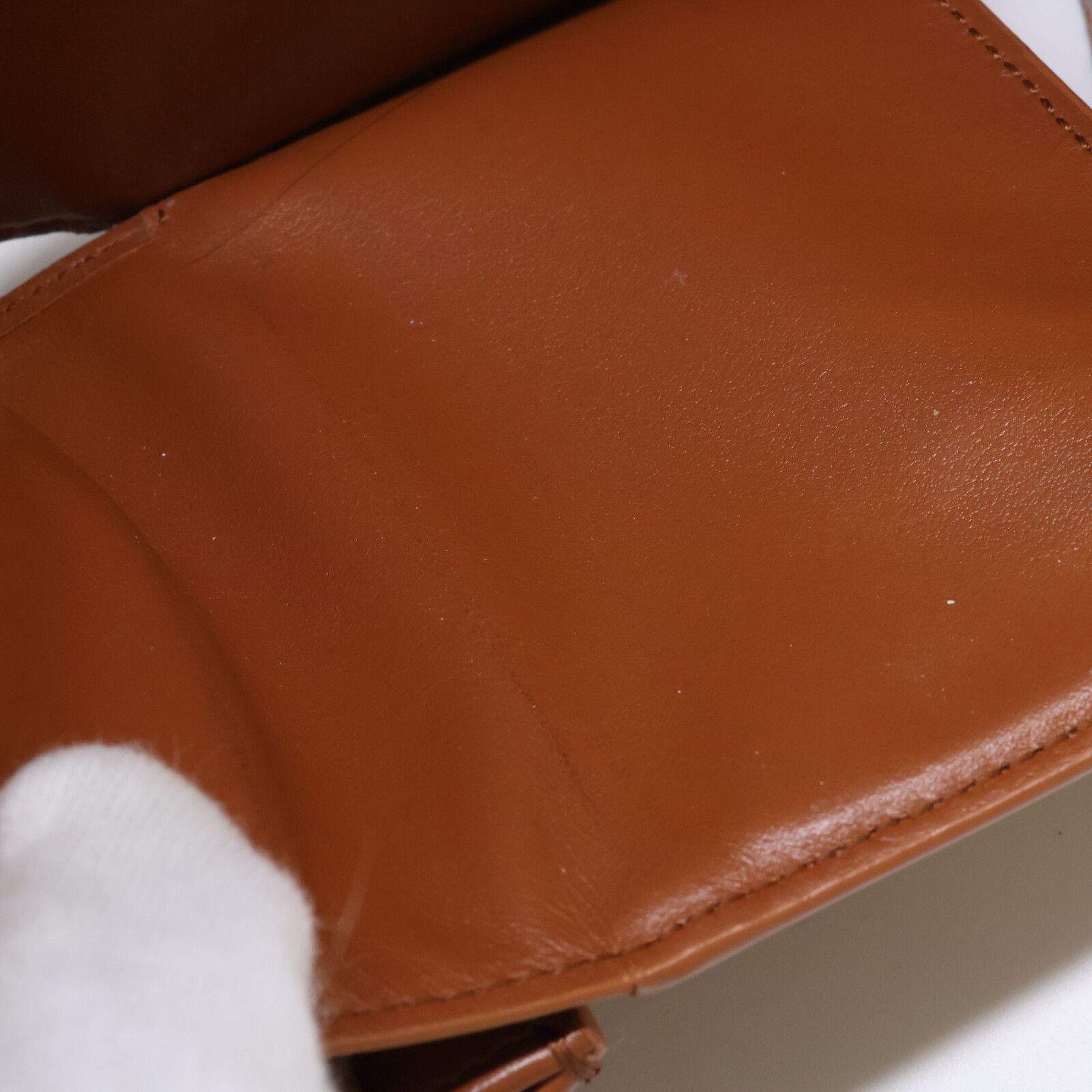 CELINE セリーヌ スモールフラップウォレット トリオンフ / シャイニー