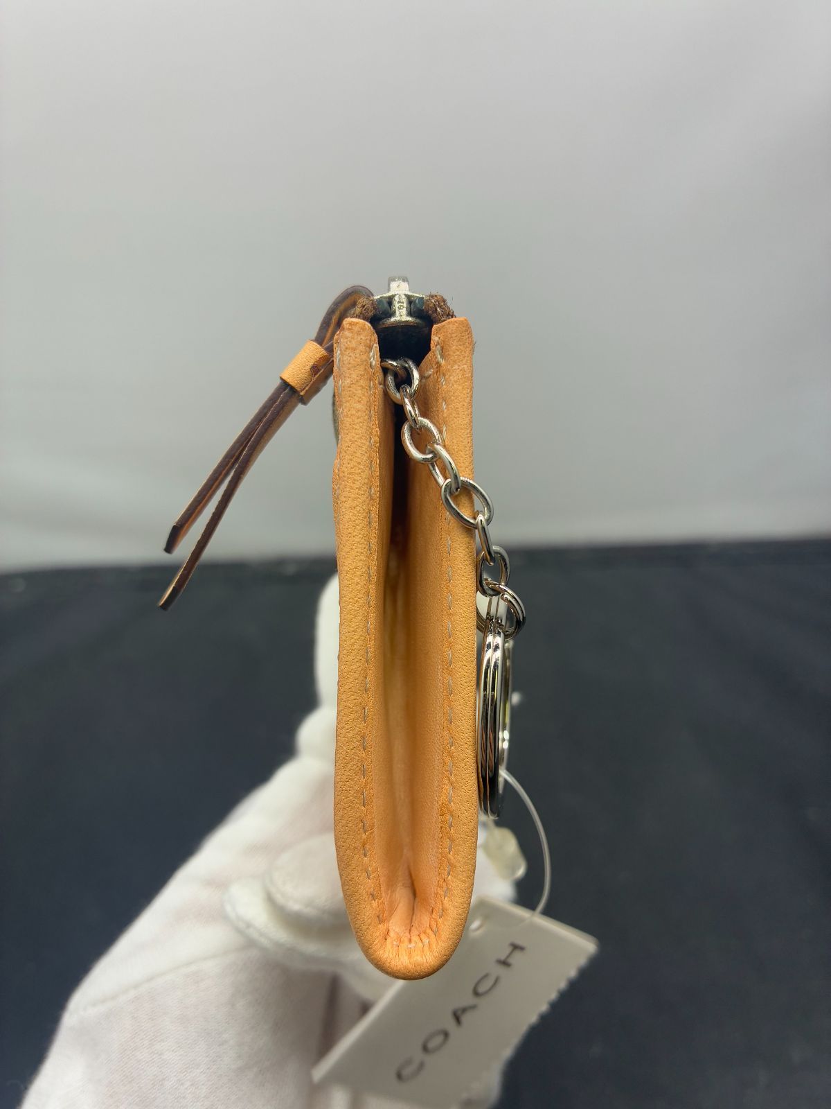 コーチ キーリング付き コインケース B25112205 コーチ COACH 財布 レディース キーケース キーリング コインケース カードケース  定期入れ 小銭入れ ピンク 白 ホワイト COACH-CCASE-L2 【ネコポス】 ブランド 人気