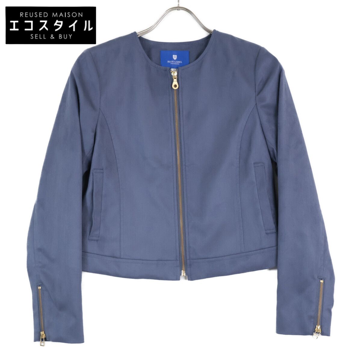 BLUE LABEL CRESTBRIDGE ブルーレーベルクレストブリッジ スエード