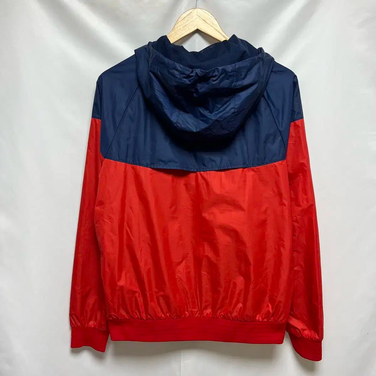 正規品/M NIKE ナイキ ウィンドランナー ウーブン レッド ネイビー