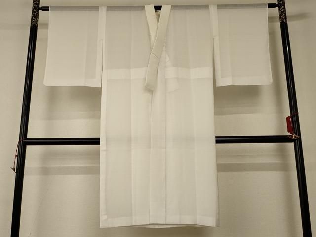 平和屋着物＊夏物 長襦袢 絽 白色 洗える着物 AABD6586jd